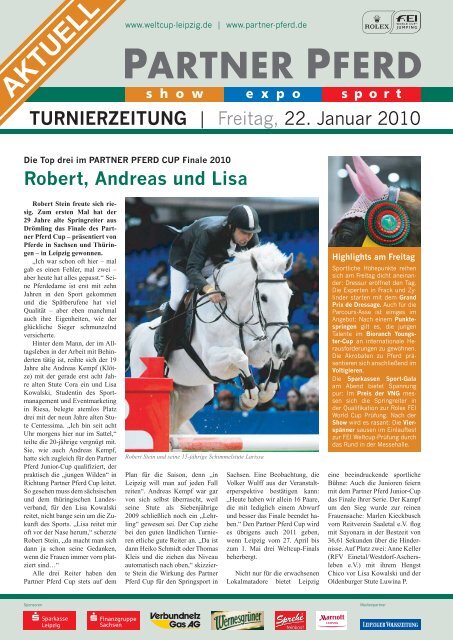 PPF2010 Turnierzeitung FREITAG.indd - En Garde