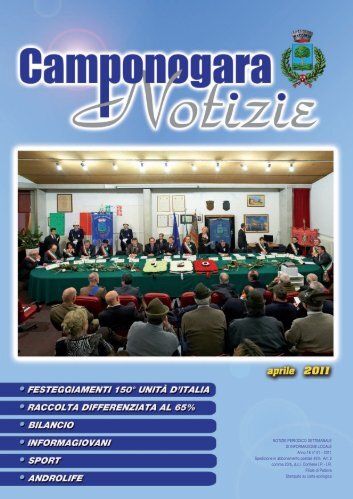 vo notizie - Comune di Camponogara