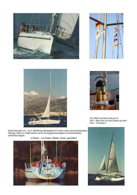 Bildergalerie der SY Shalimar - Sun Yachting Germany