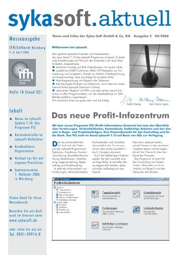 2 Seiten PDF - sykasoft