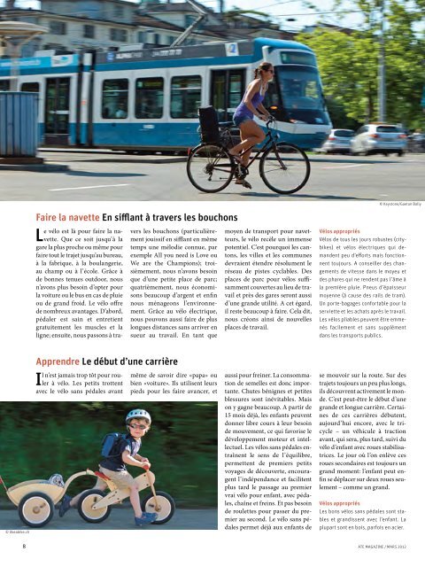 Supplément vélo - ATE Association Transports et Environnement