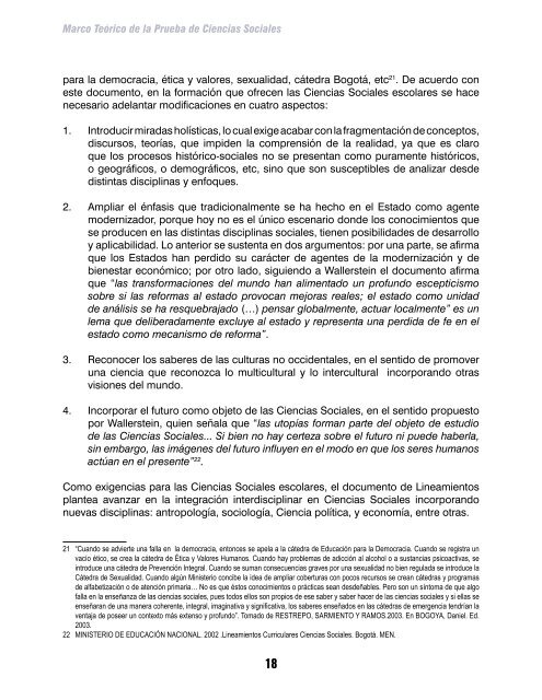 fundamentación conceptual área de ciencias sociales - Colombia ...