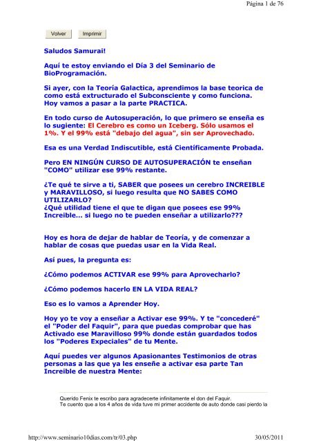 Delante espinilla la nervios de