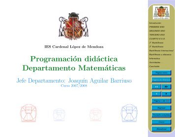 Matemáticas - Cardenal López de Mendoza