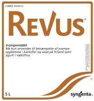 Revus - Syngenta