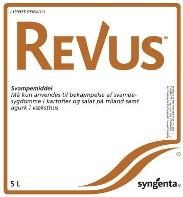Revus - Syngenta