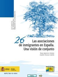 Las asociaciones de inmigrantes en España. Una visión de conjunto