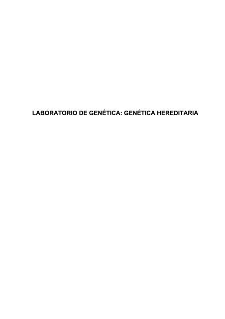 laboratorio de genética: genética hereditaria - Mediante este portal ...