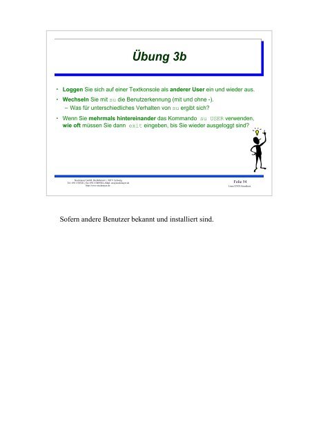 UNIX-Einführungsskript - Christoph Stockmayer GmbH