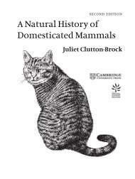 Clutton-Brock Juliet 1999_A Natural History of Domesticate ...