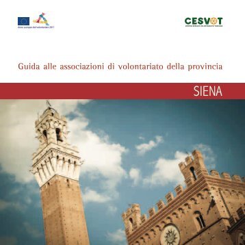 Guida alle associazioni di volontariato della provincia - Cesvot