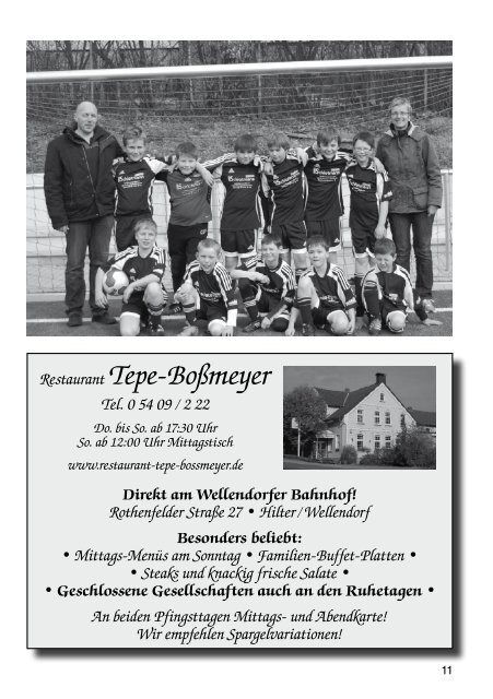 Pfingstcup Heft 2013 - SV Harderberg von 1950 eV