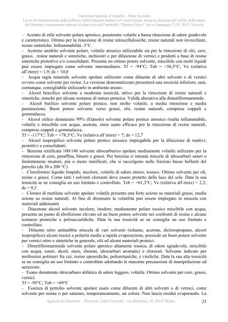 Capitolato speciale - II parte - Agenzia del Demanio