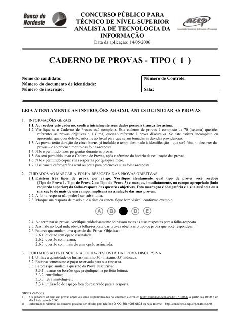 Prova 1 - Concursos Públicos