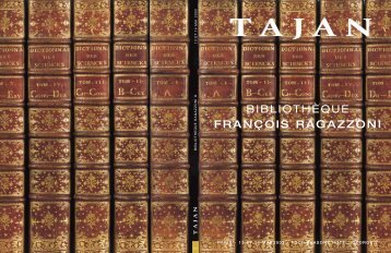 Bibliothèque François Ragazzoni - Tajan