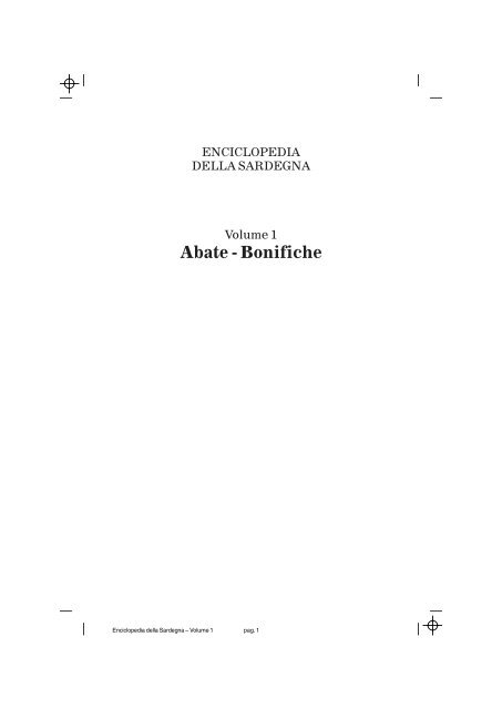 Pdf Sardegna Primo Volume 1 632 Sardegna Cultura