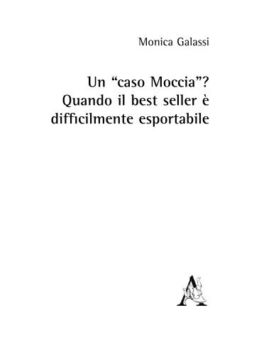 Un “caso Moccia”? Quando il best seller è difficilmente esportabile