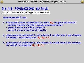 slide 2° parte - Ordine degli Ingegneri della Provincia di Bologna