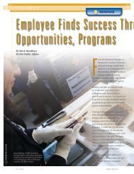 Employee Finds Success Through Agency Opportunities ... - DCMA