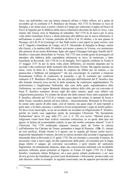 Brevi biografie - Provincia Tridentina