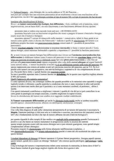 4 Tumori Neuroendocrini 2 Appuntimedicinait