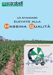 Depliant Macchine Semoventi - Scarabelli Irrigazione