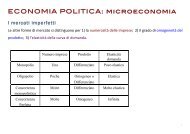 ECONOMIA POLITICA: microeconomia