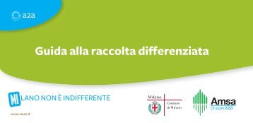 Guida alla raccolta differenziata - Amsa