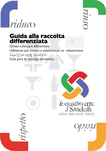 Guida alla raccolta differenziata - Comune di Stradella