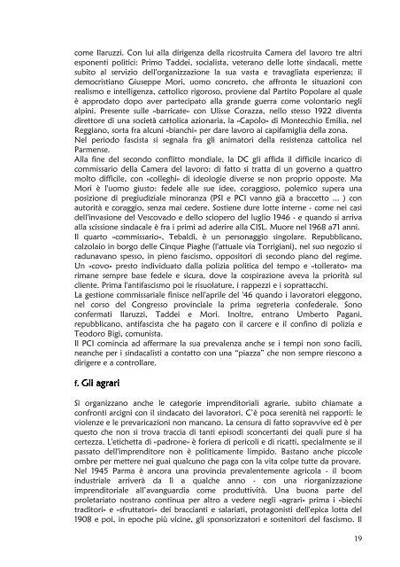 Cuore e braccio a Parma (PDF) - Storia e Memoria