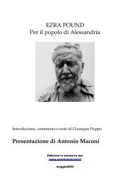 Per il popolo di Alessandria - Maconi, Antonio