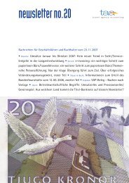 Newsletter No.20 als PDF - TAA Travel Agency Accounting GmbH