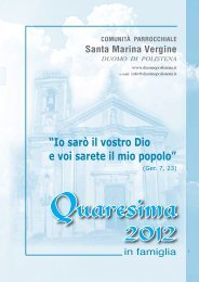 “Io sarò il vostro Dio e voi sarete il mio popolo” - Duomo Polistena