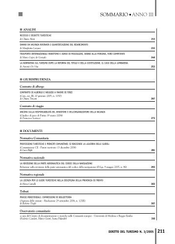 SOMMARIO •ANNO III - LibriProfessionali.it