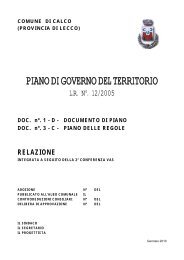 PDF 16,7 MBytes - Comune di Calco