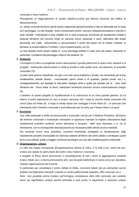 PDF 16,7 MBytes - Comune di Calco