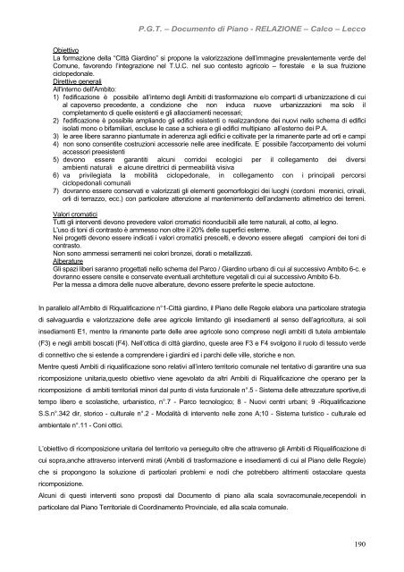 PDF 16,7 MBytes - Comune di Calco