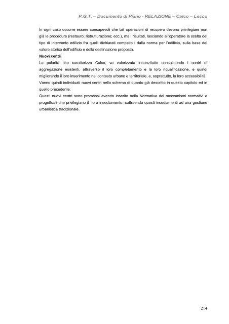 PDF 16,7 MBytes - Comune di Calco