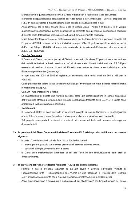 PDF 16,7 MBytes - Comune di Calco