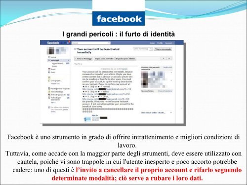 vantaggi e svantaggi di facebook - Gregorio Russo