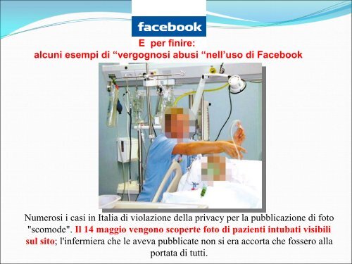 vantaggi e svantaggi di facebook - Gregorio Russo