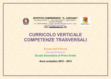 Curricolo trasversale.pdf - Scuola Capuana