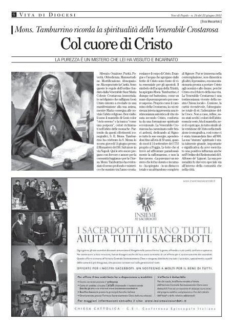 scarica il .pdf - ArciDiocesi di Foggia-Bovino