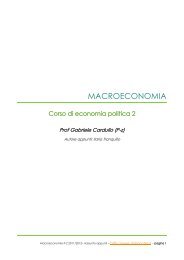 MACROECONOMIA - Sharenotes