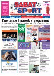 26maggio - Sabato non solo Sport