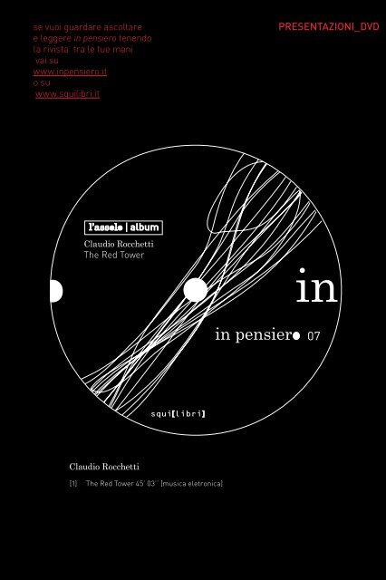 scarica gratis l'e-book 07 - in pensiero