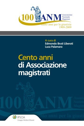 Scarica il pdf - Associazione Nazionale Magistrati