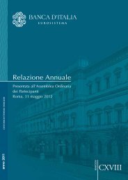 Relazione Annuale 2011 della Banca d'Italia - Legautonomie