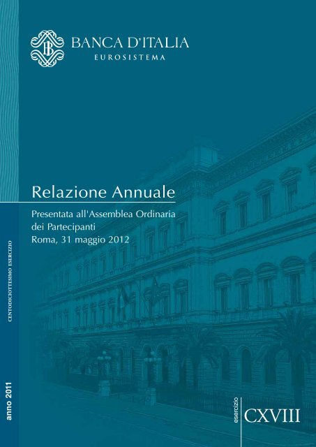 Relazione Annuale 2011 della Banca d'Italia - Legautonomie