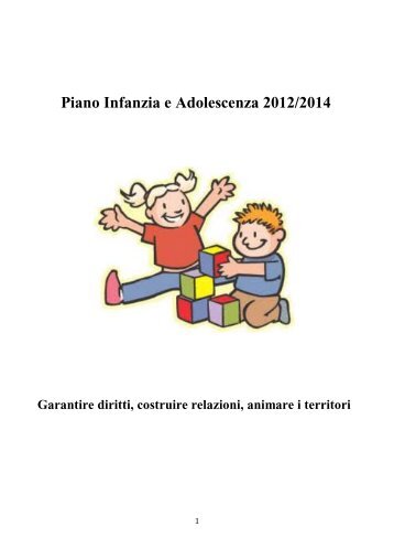 Piano Infanzia e Adolescenza 2012/2014 - Comune di Palermo
